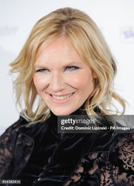 Jo Whiley arriving at the Sky Arts South Bank Awards, at the Dorchester hotel, in central London.