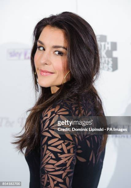 Jessie Ware arriving at the Sky Arts South Bank Awards, at the Dorchester hotel, in central London.