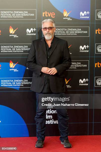Constantin Popescu attends 'Pororoca' premiere during 65th San Sebastian Film Festival on September 26, 2017 in San Sebastian, Spain.