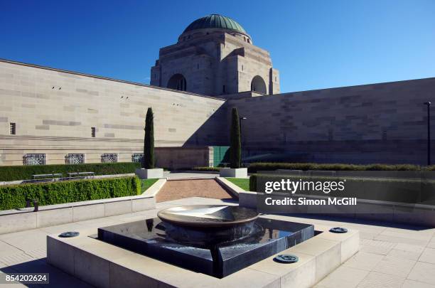 australian war memorial, campbell, canberra, australian capital territory, australia - canberra museum stock pictures, royalty-free photos & images