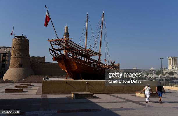 General view of Dubai Museum on September 26, 2017 in Dubai, United Arab Emirates.