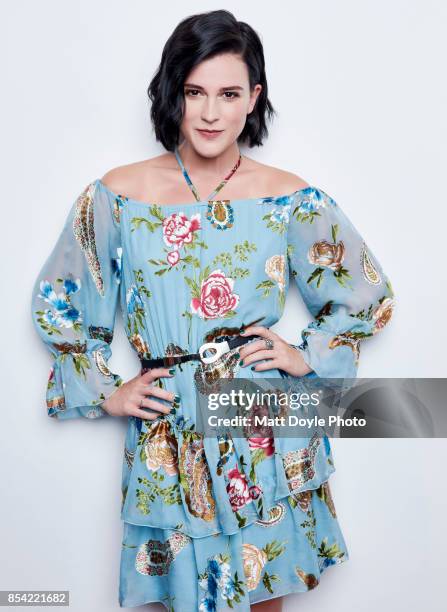 Alexandra Socha poses for a portraits at the Tribeca TV festival at Cinepolis Chelsea on September 24, 2017.