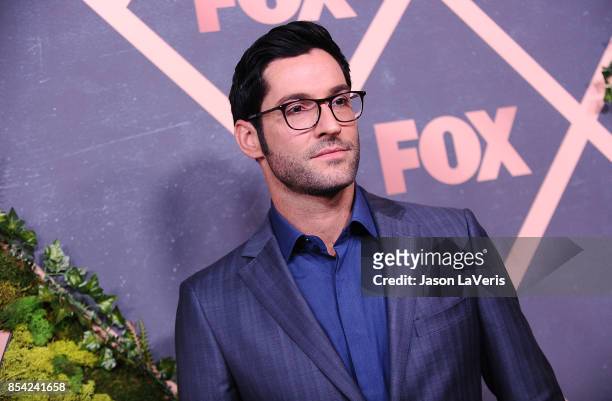 Actor Tom Ellis attends the FOX Fall Party at Catch LA on September 25, 2017 in West Hollywood, California.