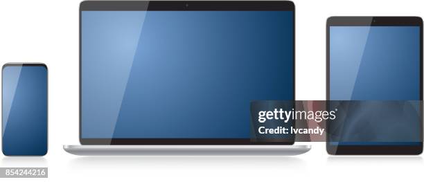 786 Laptop Tablet Front View Stock Photos, High-Res Pictures, and ...