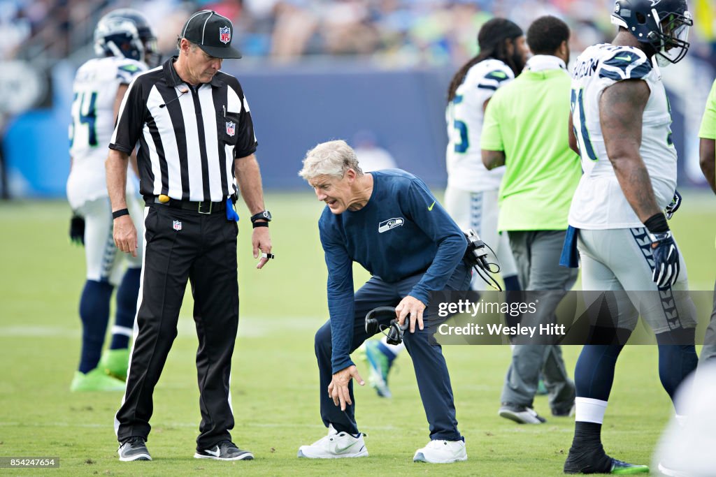 Seattle Seahawks v Tennessee Titans