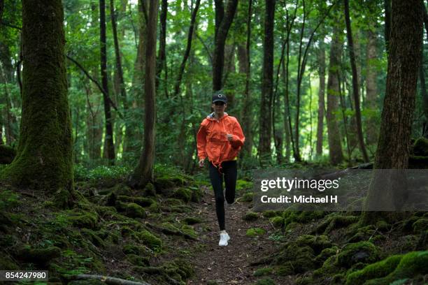 Runner In Woods A H Woods Photos and Premium High Res Pictures - Getty Images