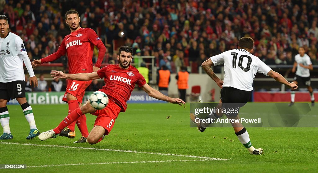 Spartak Moskva v Liverpool FC - UEFA Champions League