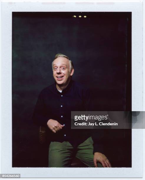 Director Mike White from the film "Brad's Status," is photographed on polaroid film at the L.A. Times HQ at the 42nd Toronto International Film...
