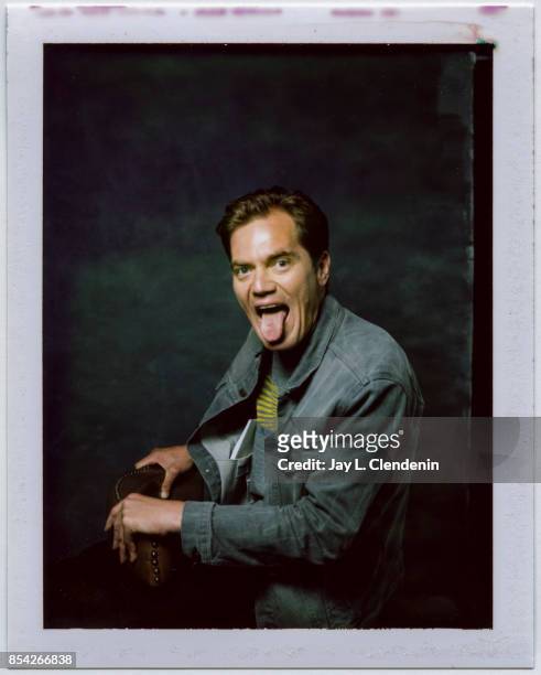 Michael Shannon, from the film, "The Current War," is photographed on polaroid film at the L.A. Times HQ at the 42nd Toronto International Film...