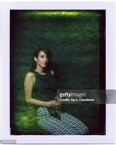 Director Deniz Gamze Ergüven from the film, "Kings," is photographed on polaroid film at the L.A. Times HQ at the 42nd Toronto International Film...