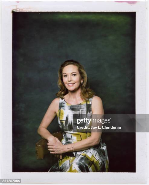 Diane Lane, from the film "Mark Felt: The Man Who Brought Down the White House," is photographed on polaroid film at the L.A. Times HQ at the 42nd...