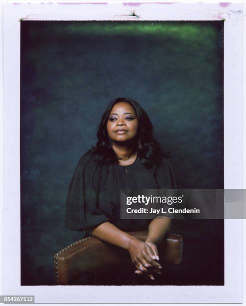 Octavia Spencer from the film, "The Shape of Water," is photographed on polaroid film at the L.A. Times HQ at the 42nd Toronto International Film...