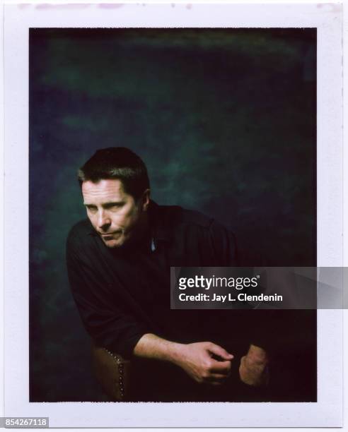 Actor Christian Bale, from the film, "Hostiles," is photographed on polaroid film at the L.A. Times HQ at the 42nd Toronto International Film...