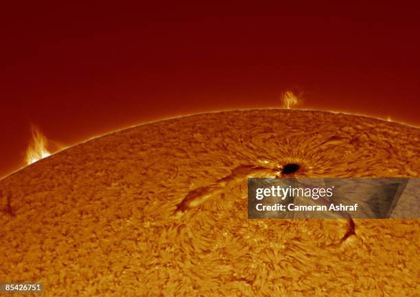 sunspot 904 - sonnenflecken stock-fotos und bilder