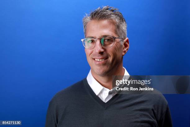 Chairman Casey Wasserman poses for a portrait during the Team USA Media Summit ahead of the PyeongChang 2018 Olympic Winter Games on September 26,...