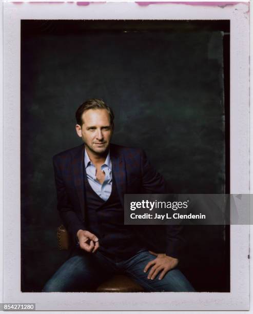 Josh Lucas, from the film "Mark Felt: The Man Who Brought Down the White House," is photographed on polaroid film at the L.A. Times HQ at the 42nd...