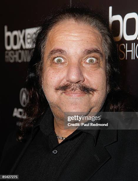 Actor Ron Jeremy at Gen Art Opening Night Show for Day 1 of BOXeight LA Fashion Week on March 13, 2009 in Los Angeles, California.