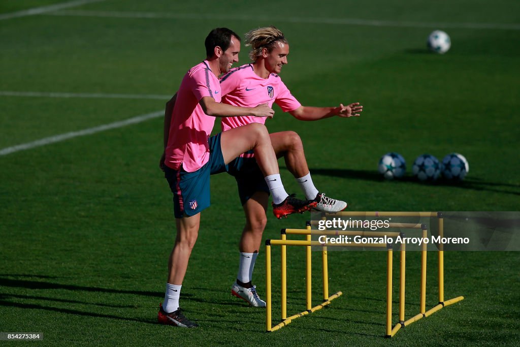 Atletido de Madrid Training