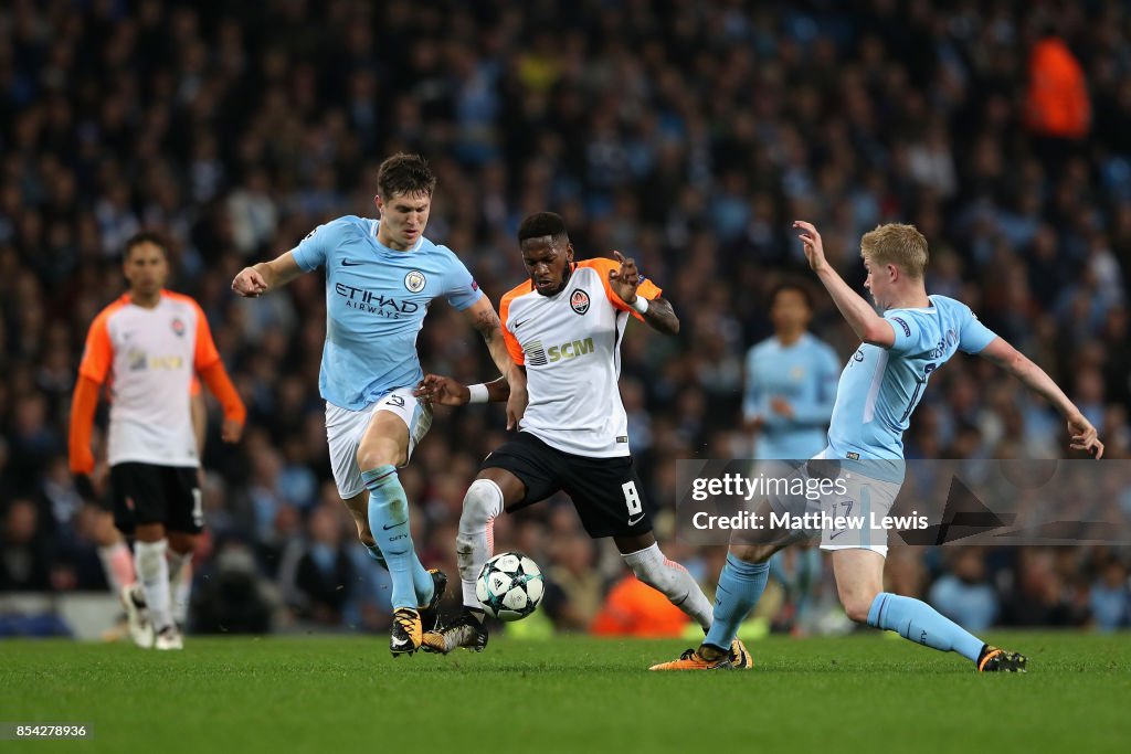 Manchester City v Shakhtar Donetsk - UEFA Champions League