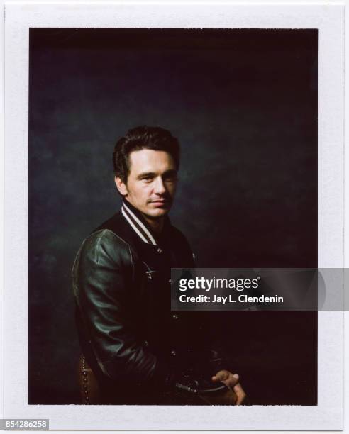James Franco from the film, "The Disaster Artist," is photographed on polaroid film at the L.A. Times HQ at the 42nd Toronto International Film...
