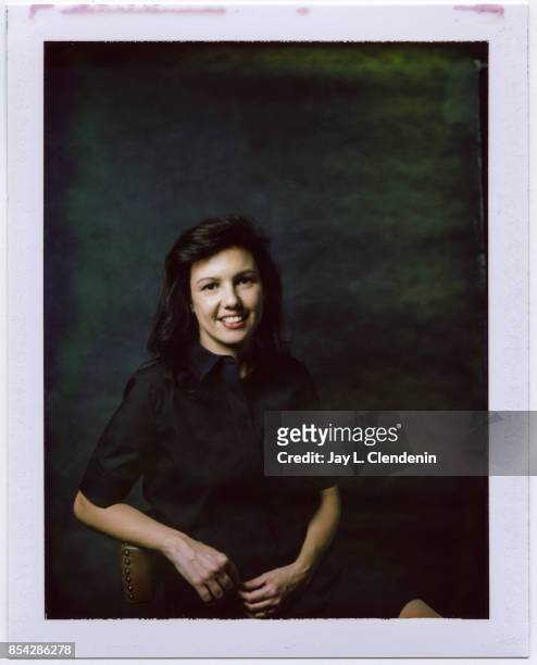Director Tali Shalom Ezer from the film, "My Days of Mercy," is photographed on polaroid film at the L.A. Times HQ at the 42nd Toronto International...