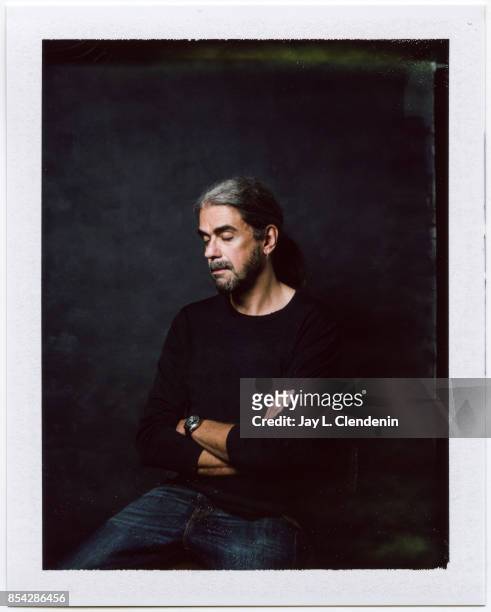 Director Fernando León de Aranoa from the film "Loving Pablo," is photographed on polaroid film at the L.A. Times HQ at the 42nd Toronto...