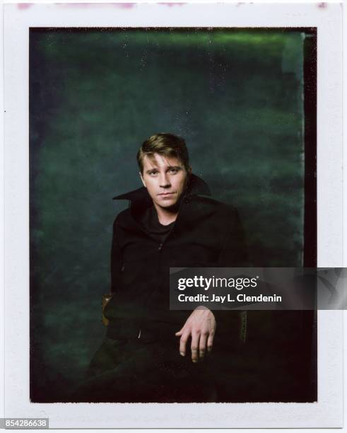 Garrett Hedlund from the film "Mudbound," is photographed on polaroid film at the L.A. Times HQ at the 42nd Toronto International Film Festival, in...