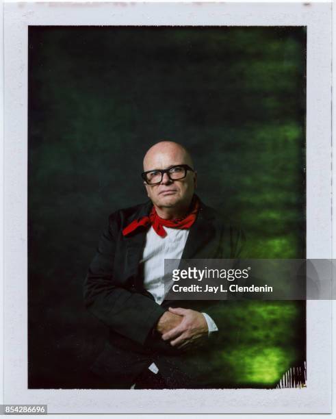 Director Dominic Savage from the film "The Escape," is photographed on polaroid film at the L.A. Times HQ at the 42nd Toronto International Film...