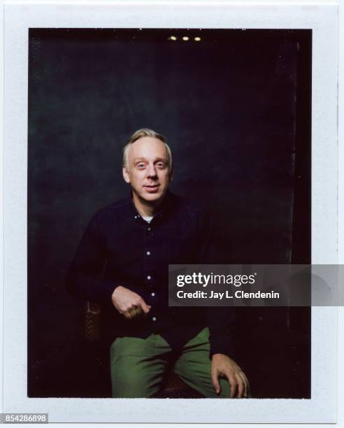 Mike White from the film "Brad's Status," is photographed on polaroid film at the L.A. Times HQ at the 42nd Toronto International Film Festival, in...