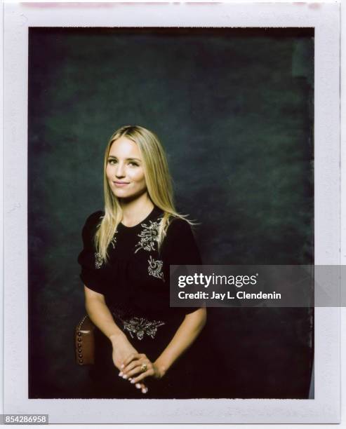 Dianna Agron from the film 'Novitiate' is photographed on polaroid film at the L.A. Times HQ at the 42nd Toronto International Film Festival, in...