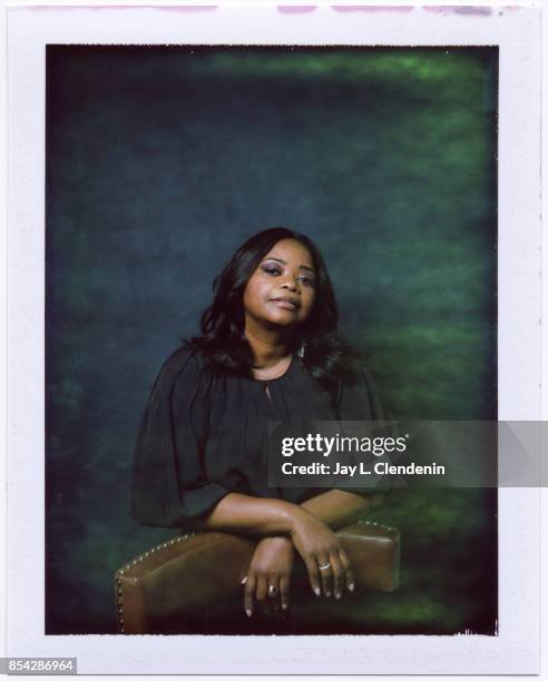 Octavia Spencer from the film, "The Shape of Water," is photographed on polaroid film at the L.A. Times HQ at the 42nd Toronto International Film...