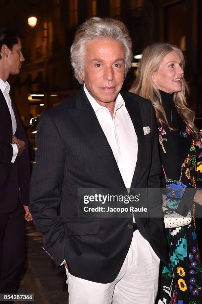 Giancarlo Giammetti attends the Valentino #ILoveSpike Cocktail as part of the Paris Fashion Week Womenswear Spring/Summer 2018 on September 26, 2017...