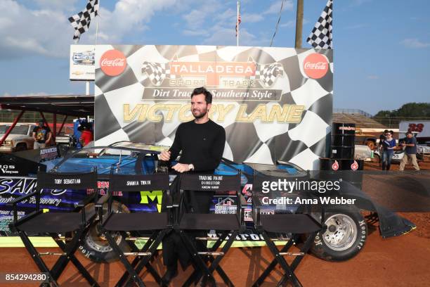 Producer and founder of AMBI Media Group Andrea Iervolino On The Set Of The Movie "Trading Paint" on September 14, 2017 in Talladega, Alabama.