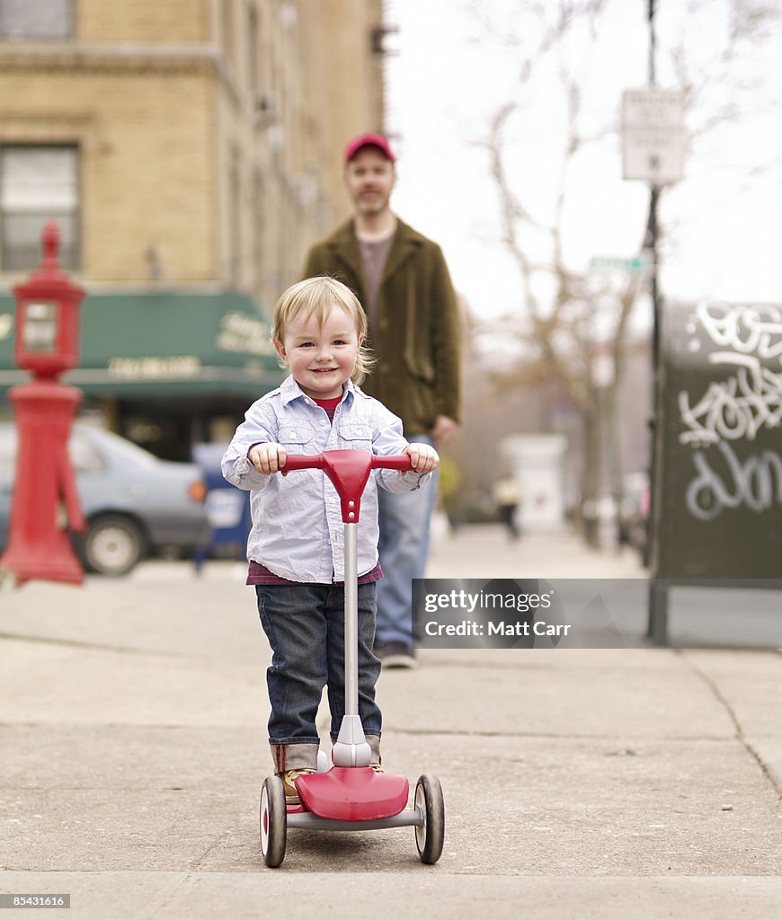 Dad with Son