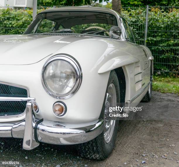 梅賽德斯-賓士 300sl 鷗翼經典跑車 - mercedes benz 300sl gullwing 個照片及圖片檔