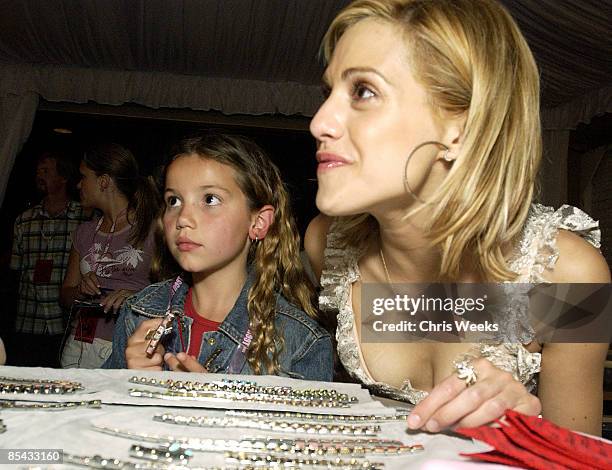 Brittany Murphy visits Zoppini