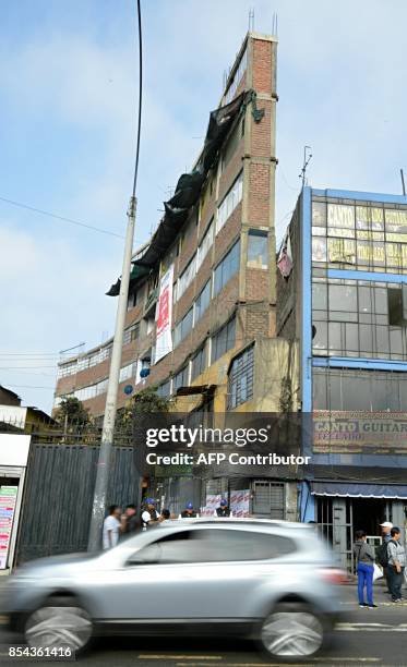 In the aftermath of the 7.1-magnitude earthquake that hit central Mexico on September 19, an unusual seven-storey building, only 1.2 meters wide, has...