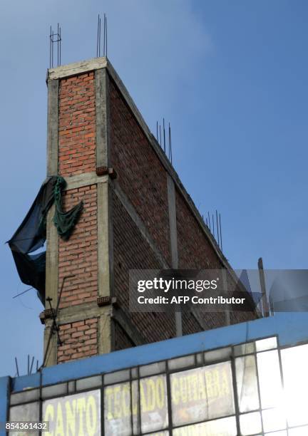 In the aftermath of the 7.1-magnitude earthquake that hit central Mexico on September 19, an unusual seven-storey building, only 1.2 meters wide, has...