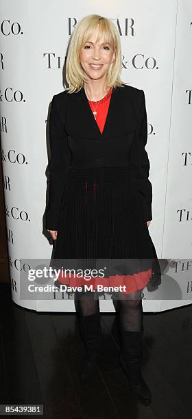 Sally Greene attends the 'Women In Theatre' party hosted by Harper's Bazaar and Tiffany & Co, at the Ivy Club on March 15, 2009 in London, England.