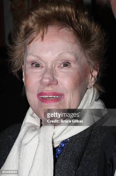 Tammy Grimes attends the "Blithe Spirit" Broadway opening night party at Sardi's on March 15, 2009 in New York City.