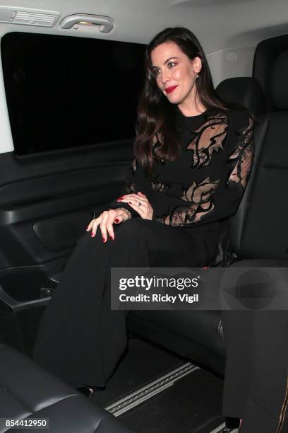 Liv Tyler attends BAFTA TV Preview: Gunpowder on September 26, 2017 in London, England.