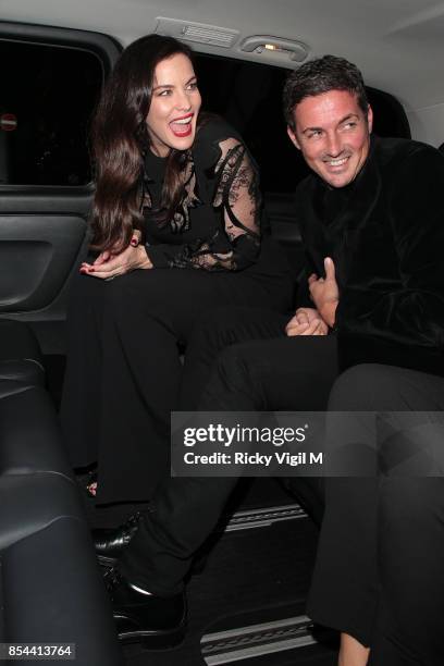 Liv Tyler and Dave Gardner attends BAFTA TV Preview: Gunpowder on September 26, 2017 in London, England.