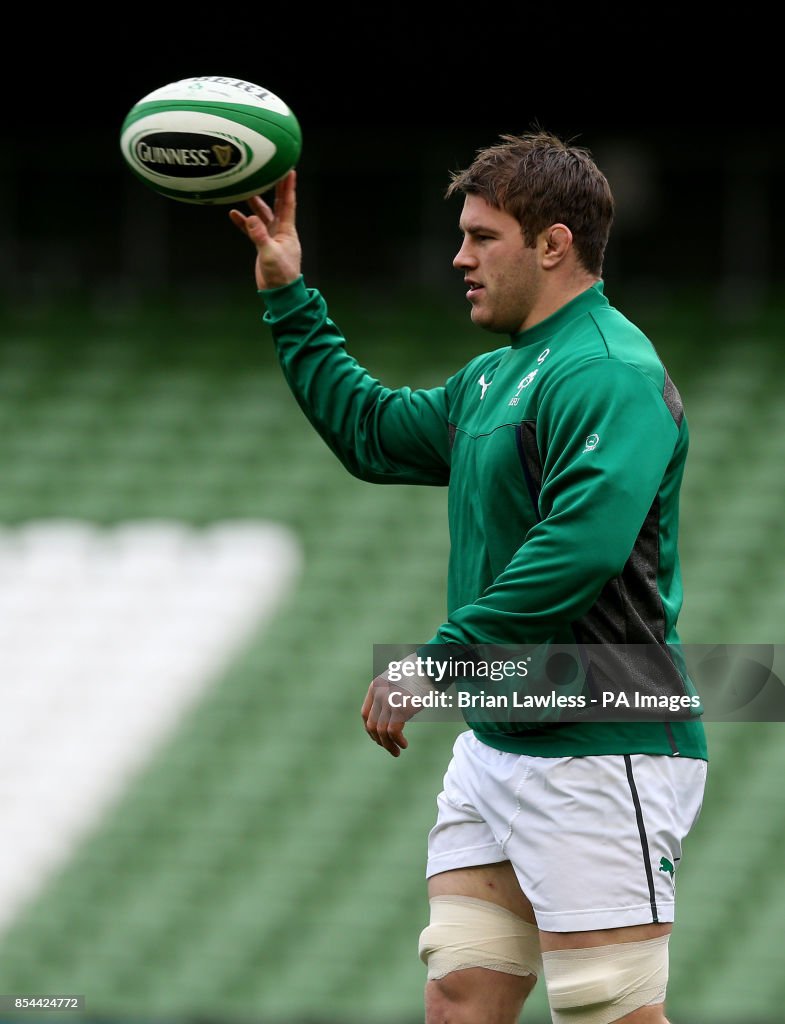 Rugby Union - Guinness Series 2013 - Ireland v Australia - Ireland Captain's Run - Aviva Stadium