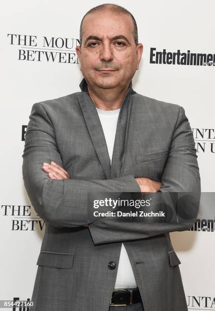 Director Hany Abu-Assad attends the special screening of 'The Mountain Between Us' at Time Inc. Screening Room on September 26, 2017 in New York City.