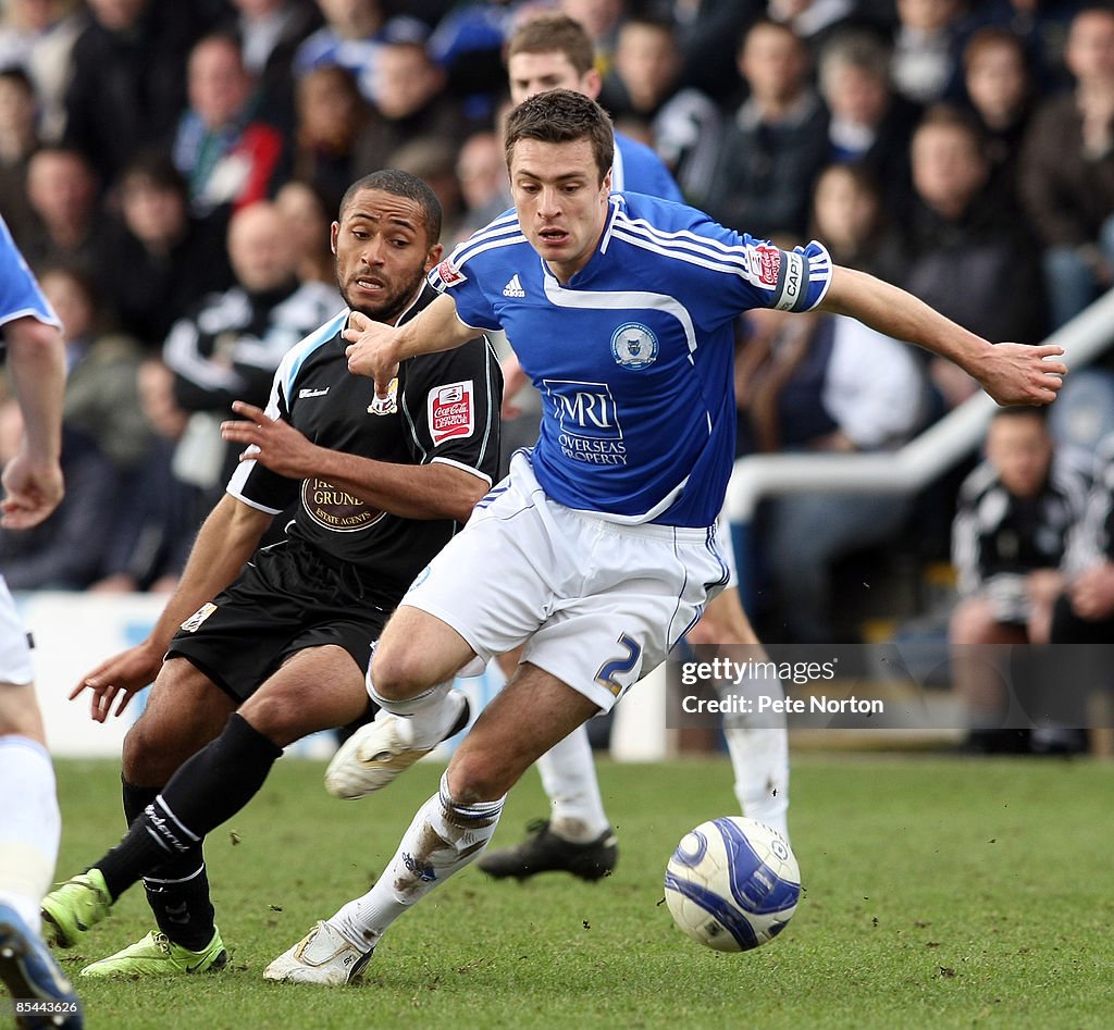 Coca Cola League One Match: Peterborough United v Northampton Town