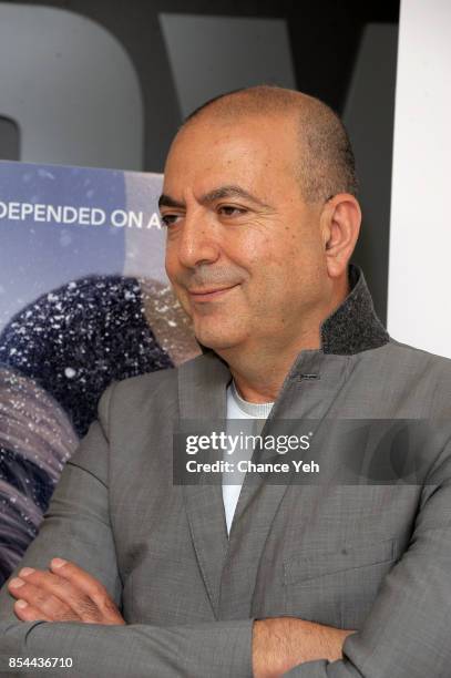Director Hany Abu-Assad attends "The Mountain Between Us" special screening at Time Inc. Screening Room on September 26, 2017 in New York City.