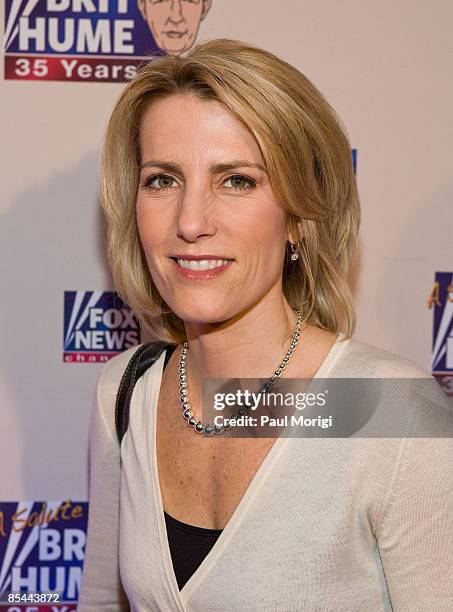 Laura Ingraham attends salute to Brit Hume at Cafe Milano on January 8, 2009 in Washington, DC.