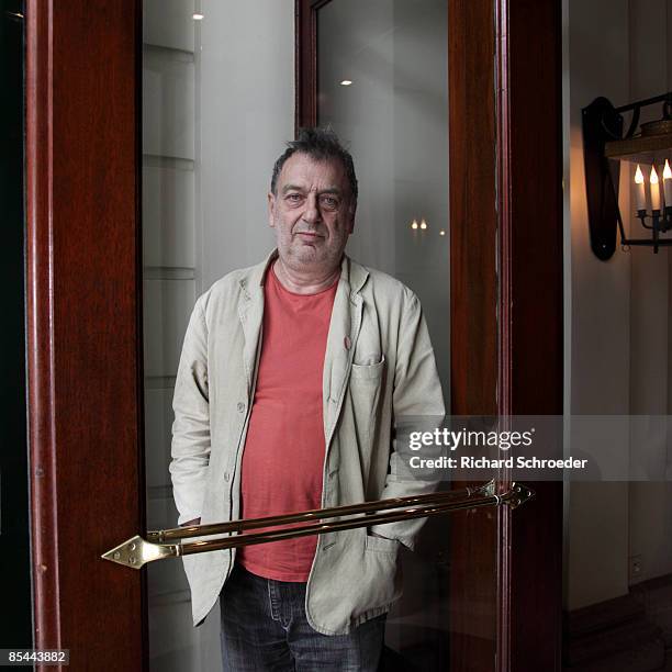 Director Stephen Frears poses at a portrait session in Paris on March 16, 2009. .