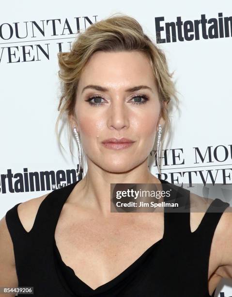 Actress Kate Winslet attends the "The Mountain Between Us" special screening at Time Inc. Screening Room on September 26, 2017 in New York City.