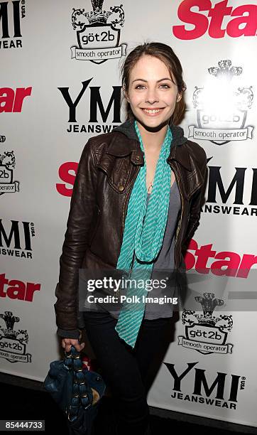 Willa Holland arrives to the Star Magazine Celebration of the Young Hollywood Issue at Apple Lounge in West Hollywood, CA on March 11, 2009.